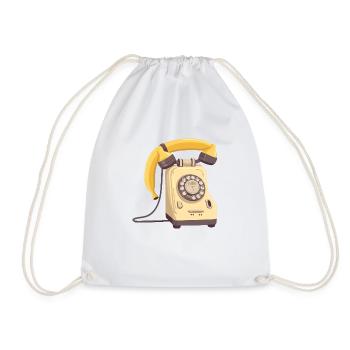 Banana Phone - Turnbeutel - Weiß - Vorne