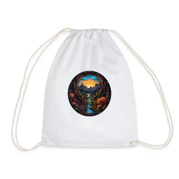 Voyage magique - Sac de sport léger - blanc - Devant