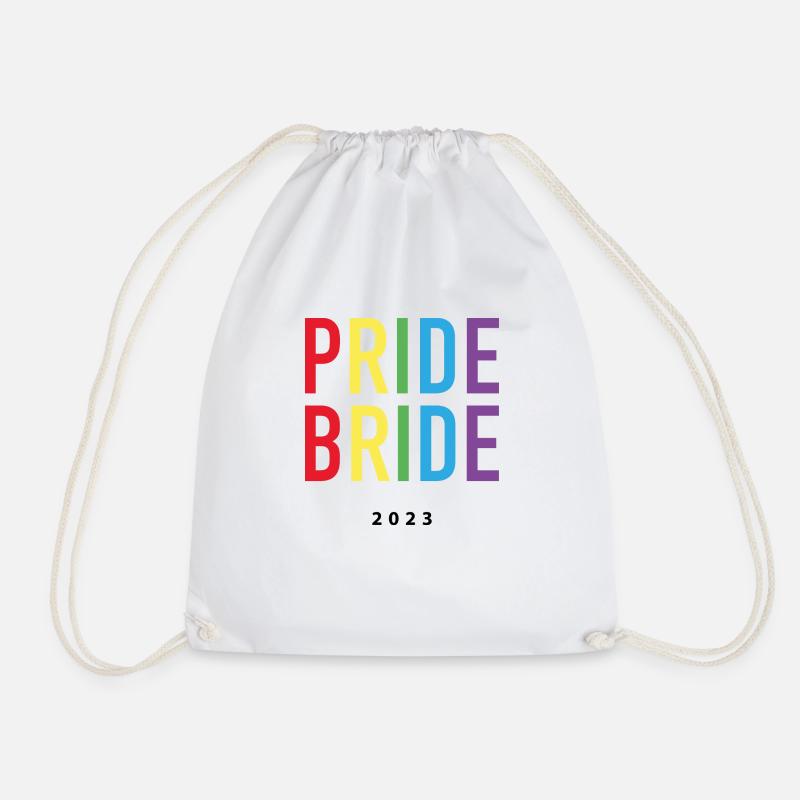 Pride Bride 2023 - Turnbeutel - Weiß