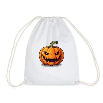 Tête d’Halloween - Sac de sport léger - blanc - Devant