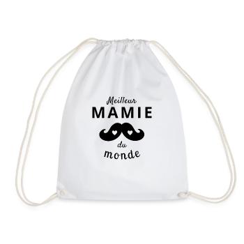 meilleur mamie du monde - Sac de sport léger - blanc - Devant