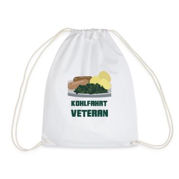 Kohlfahrt Veteran - Turnbeutel - Weiß - Vorne