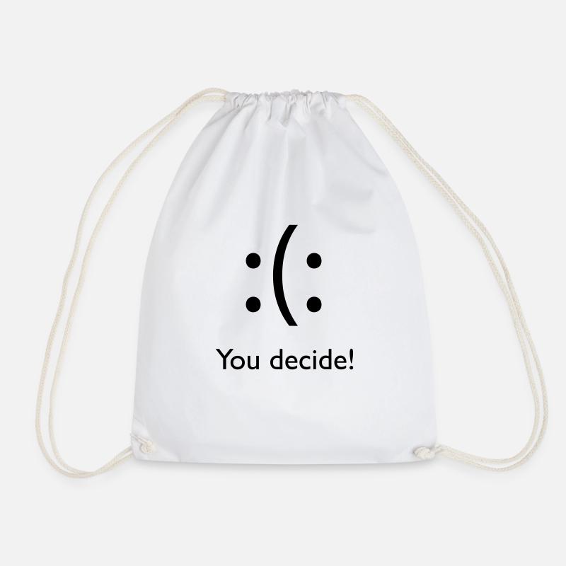 you decide! - Turnbeutel - Weiß