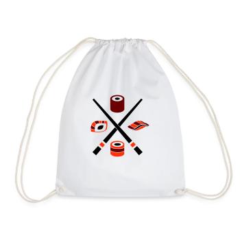 sushi - Sac de sport léger - blanc - Devant