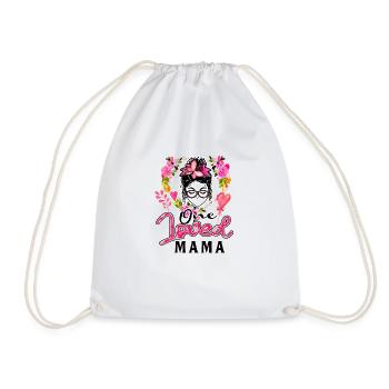 One Love Mama ( Pour Ta Mère ) - Sac de sport léger - blanc - Devant