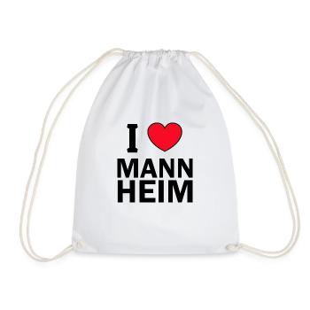 Mannheim Monnem Mannheimat - Turnbeutel - Weiß - Vorne