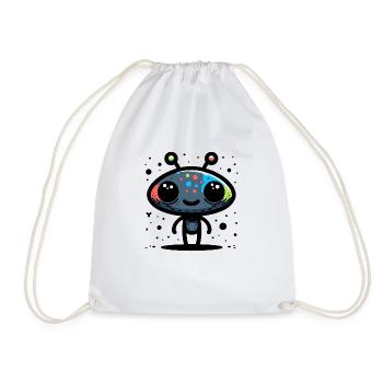 Rencontre extraterrestre - Sac de sport léger - blanc - Devant