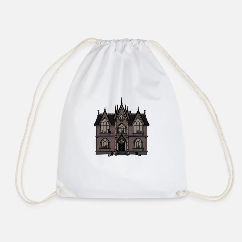 Manoir du chat - Sac de sport léger - blanc