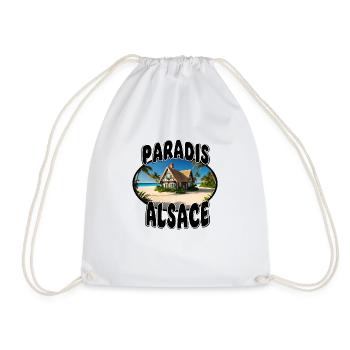 Paradies Elsass - Turnbeutel - Weiß - Vorne