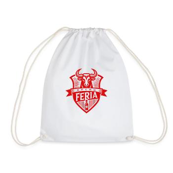 Feria de Béziers - Drawstring Bag - white - Front