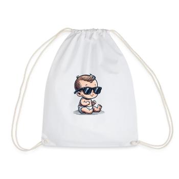 baby sonnenbrille - Turnbeutel - Weiß - Vorne