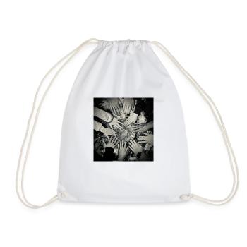 All in our Hands - Drawstring Bag - white - Front
