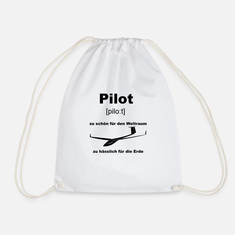 pilot - Turnbeutel - Weiß