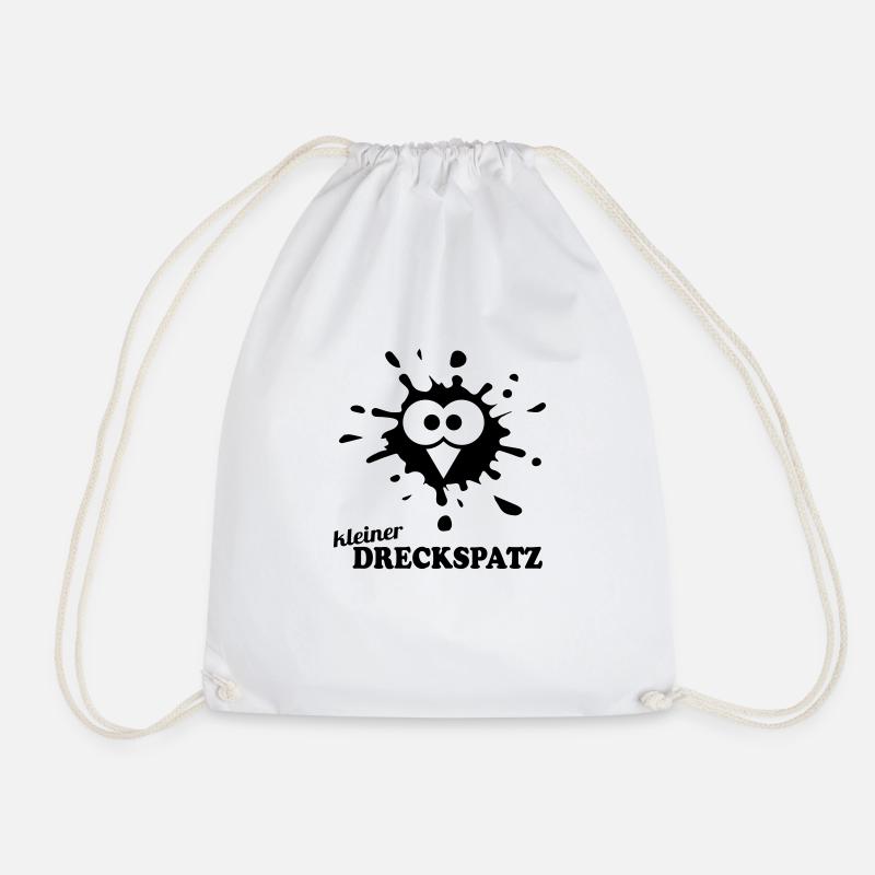 kleiner Dreckspatz - Turnbeutel - Weiß