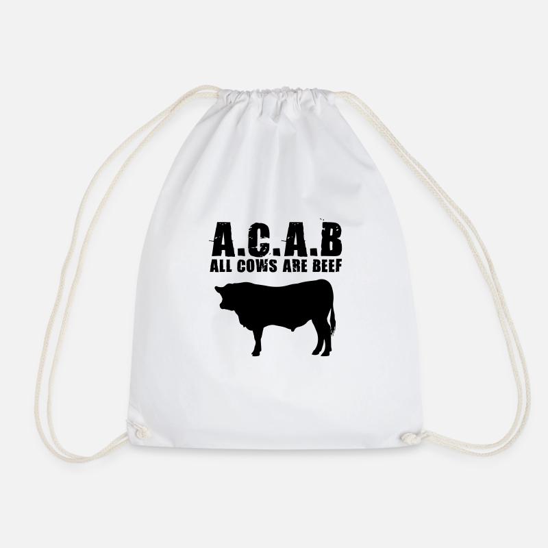 A.C.A.B - Turnbeutel - Weiß