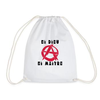 ni dieu ni maitre - Sac de sport léger - blanc - Devant