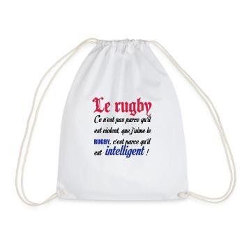 intelligent - Sac de sport léger - blanc - Devant