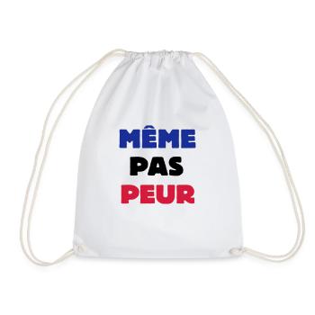 Même pas Peur - Sac de sport léger - blanc - Devant
