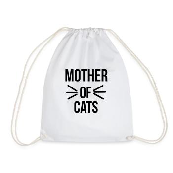 Mother of cats - Sac de sport léger - blanc - Devant