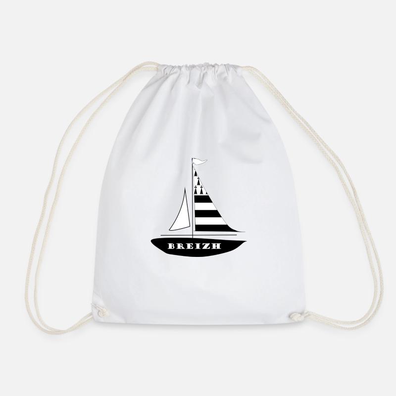 Breizh Boot - Turnbeutel - Weiß