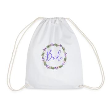 Fleurs Grue Rustikal Team Bride 1 - Sac de sport léger - blanc - Devant