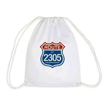 Fondant à blanc Route ST 2305 - Kahlgrund Highway Neu - Sac de sport léger - blanc - Devant