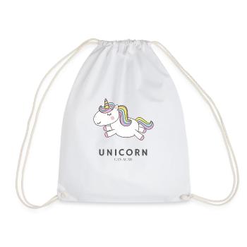 Unicorn - Turnbeutel - Weiß - Vorne