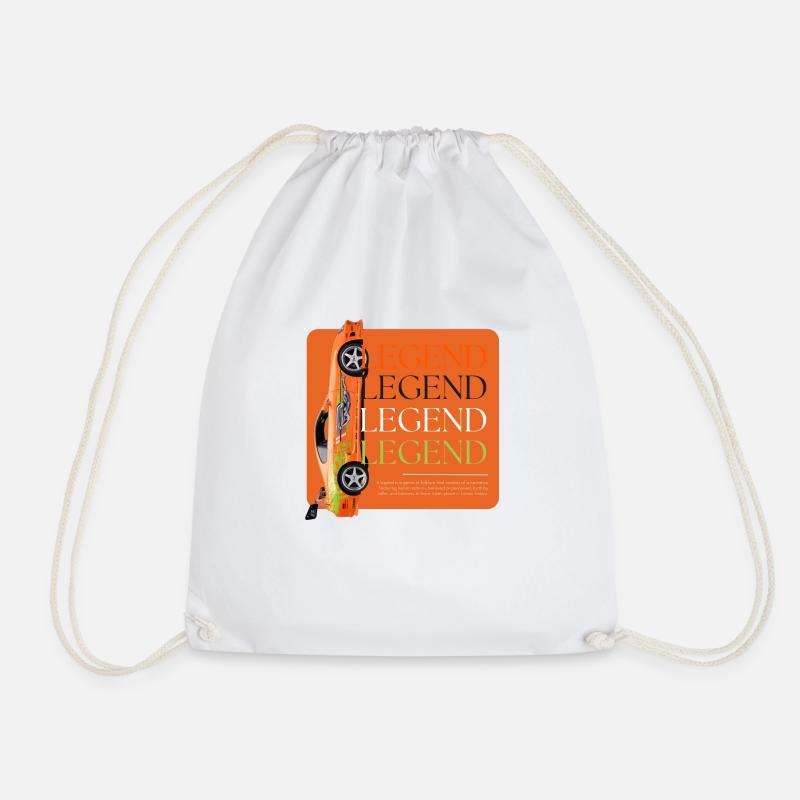 SUPRA LEGEND - Drawstring Bag - white