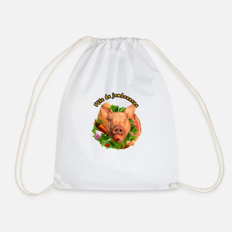 Fête du jambonneau - Sac de sport léger - blanc