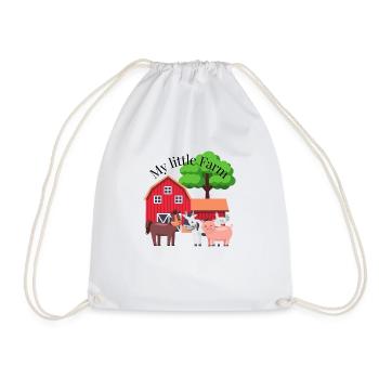 Baby sayings Baby clothes Children's clothing - Drawstring Bag - white - Front