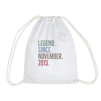 Légende depuis novembre 2013 - Sac de sport léger - blanc - Devant