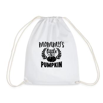 mommy s little pumpkin - Turnbeutel - Weiß - Vorne
