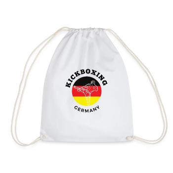 Kickboxing Germany - Turnbeutel - Weiß - Vorne