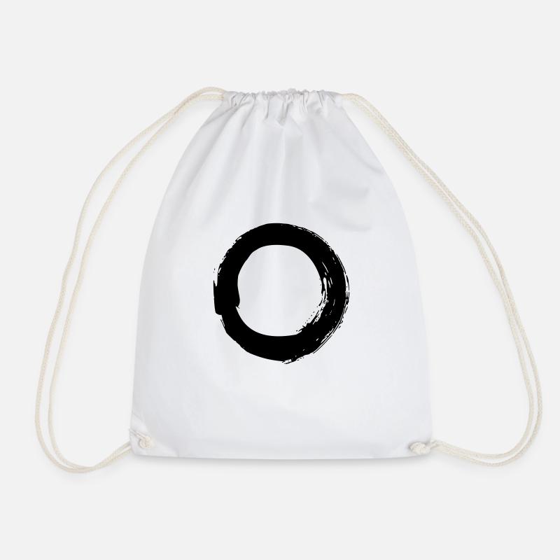 Enso - Turnbeutel - Weiß