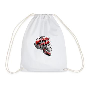Tattoo Skull - Sac de sport léger - blanc - Devant