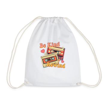 Soyez gentil Rembobiner - Sac de sport léger - blanc - Devant