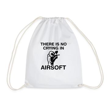 Paintball Airsoft - Drawstring Bag - white - Front