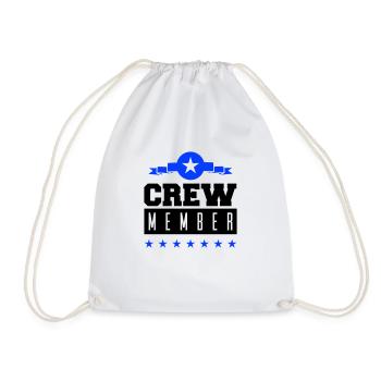 Membre d’équipage - Sac de sport léger - blanc - Devant