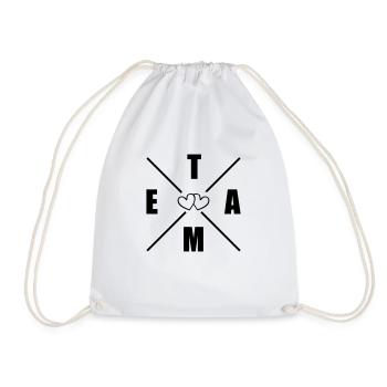 Team Herats - Drawstring Bag - white - Front