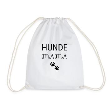 Hunde Mama - Turnbeutel - Weiß - Vorne