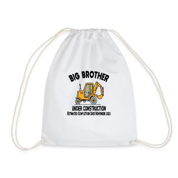 Big Brother Under Construction Announcement retro - Sac de sport léger - blanc - Devant
