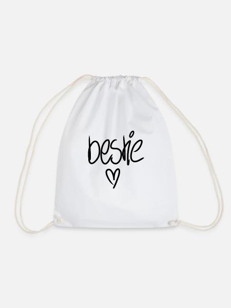 Bestie - Turnbeutel - Weiß