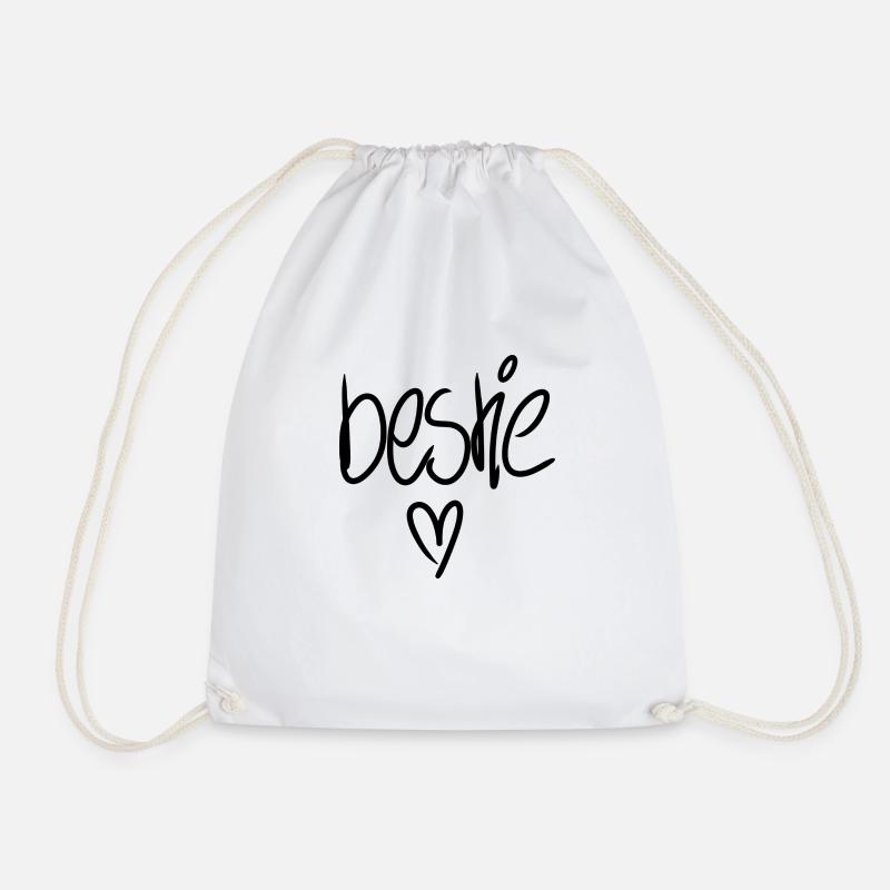 Bestie - Turnbeutel - Weiß