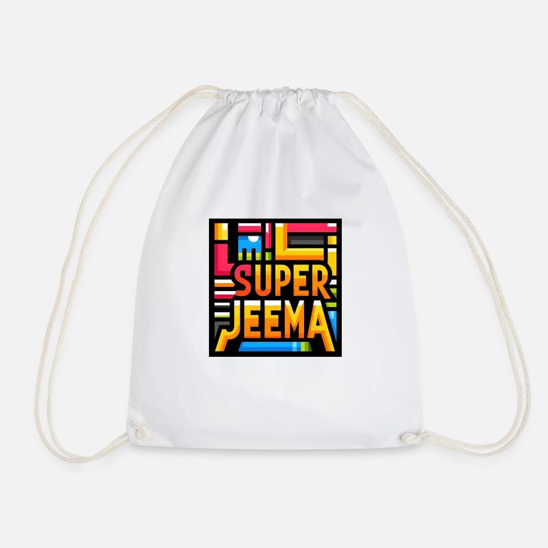 Super Jeema OMG! - Turnbeutel - Weiß