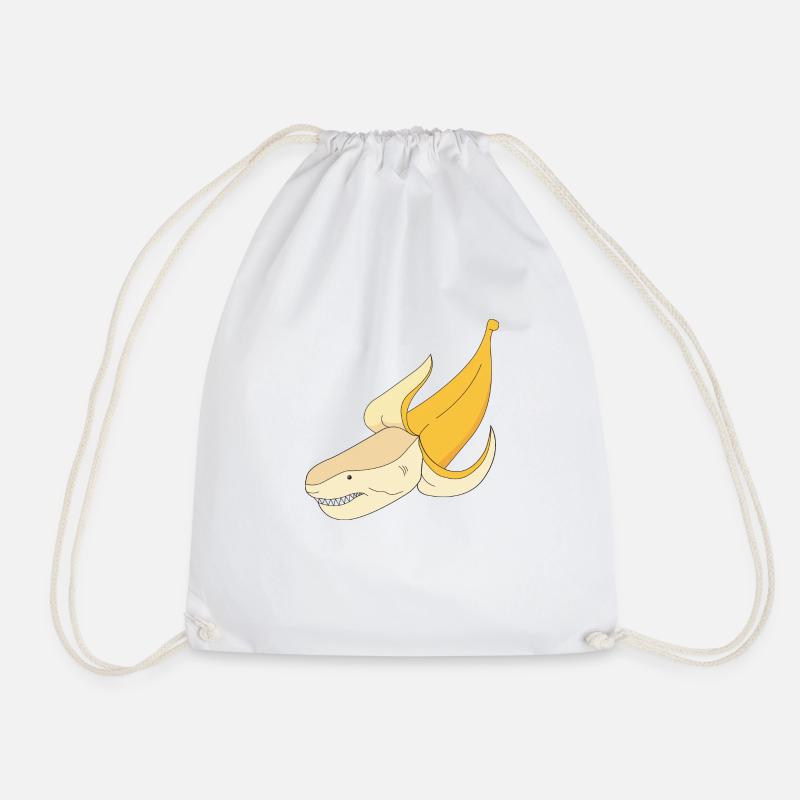 bananashark - Turnbeutel - Weiß