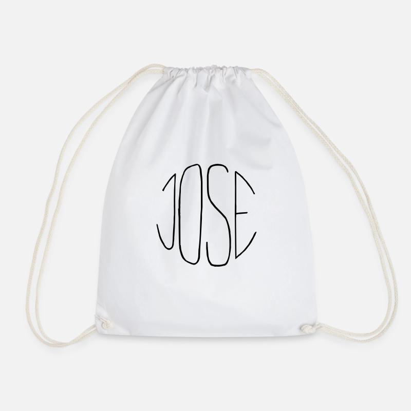 Jose - Drawstring Bag - white