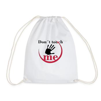 Don´t touch me - Turnbeutel - Weiß - Vorne