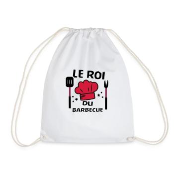 le roi du barbecue - Sac de sport léger - blanc - Devant