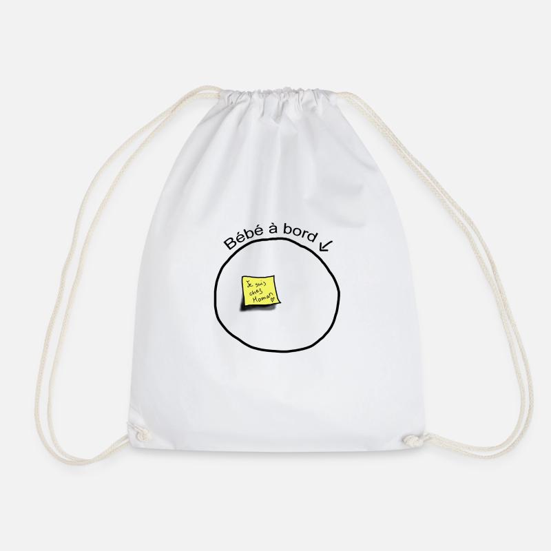 bébépapa - Sac de sport léger - blanc