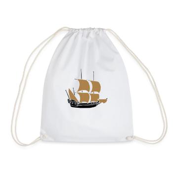 ship - Sac de sport léger - blanc - Devant